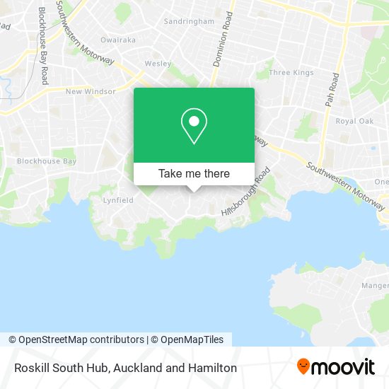 Roskill South Hub map