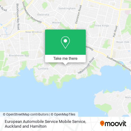 European Automobile Service Mobile Service地图