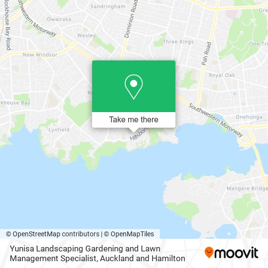 Yunisa Landscaping Gardening and Lawn Management Specialist map