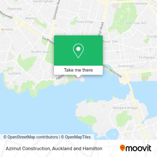 Azimut Construction map