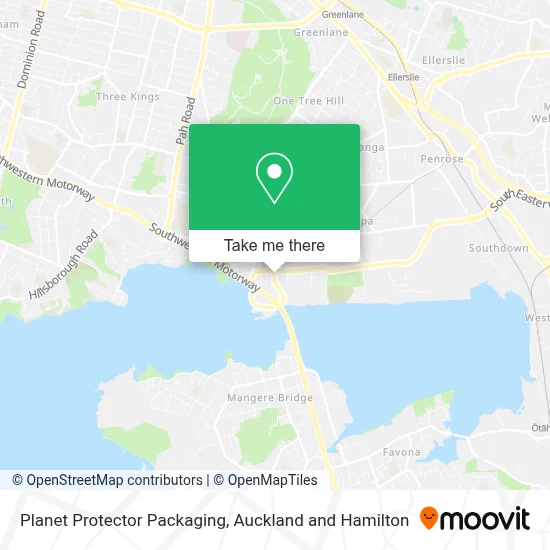 Planet Protector Packaging map