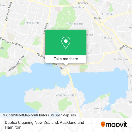 Duplex Cleaning New Zealand map