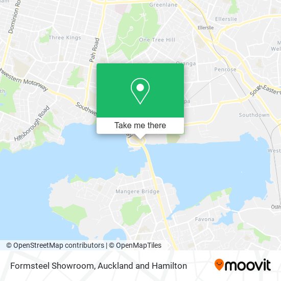 Formsteel Showroom map