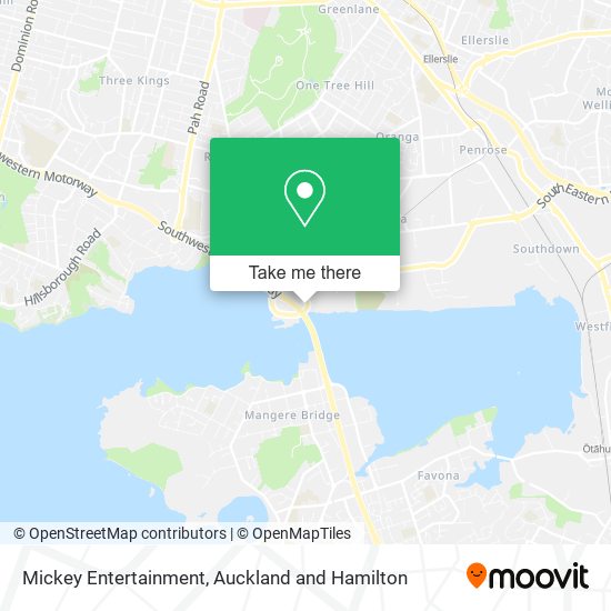 Mickey Entertainment map