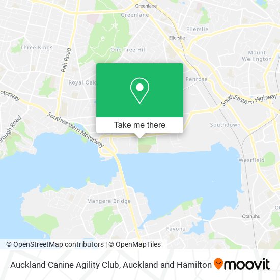 Auckland Canine Agility Club map