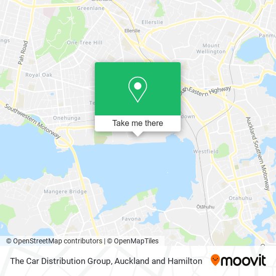 The Car Distribution Group map