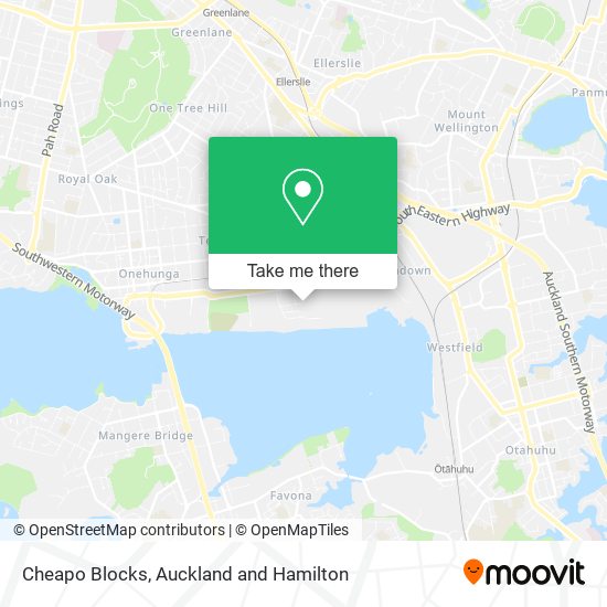 Cheapo Blocks map