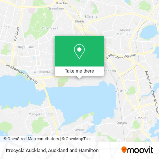 Itrecycla Auckland map