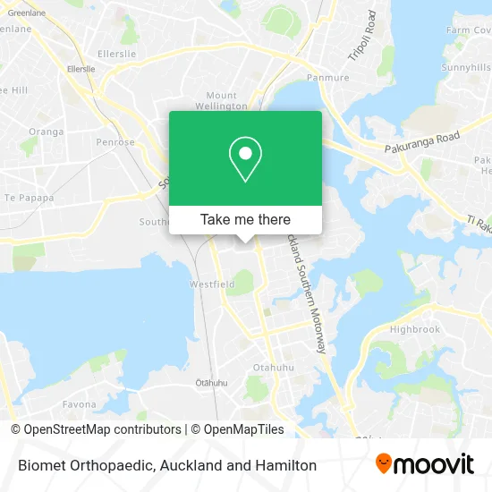 Biomet Orthopaedic map