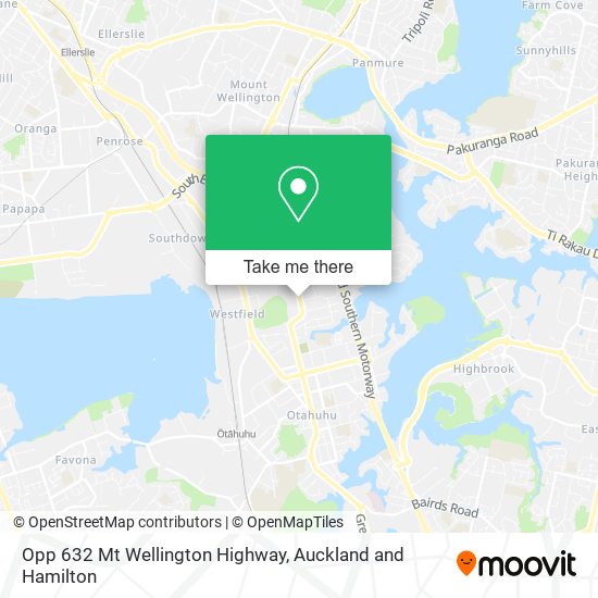 Opp 632 Mt Wellington Highway地图