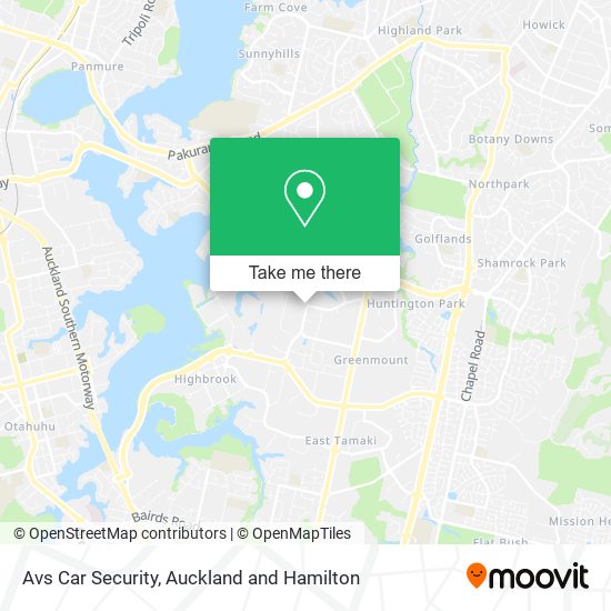 Avs Car Security map