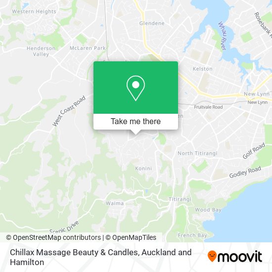 Chillax Massage Beauty & Candles地图