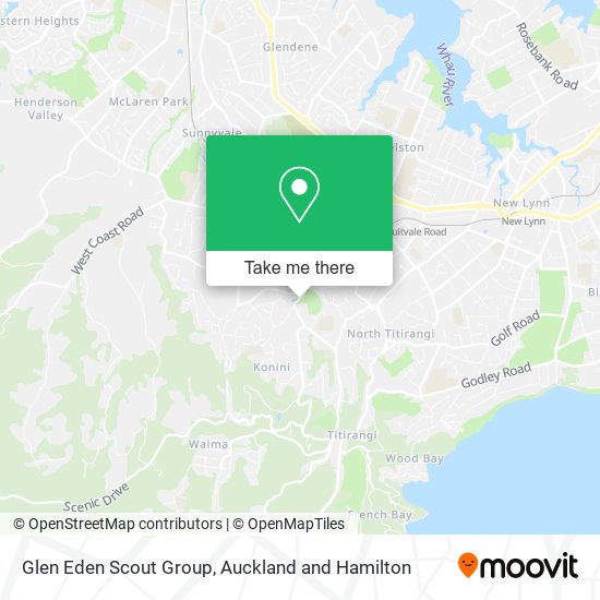 Glen Eden Scout Group地图