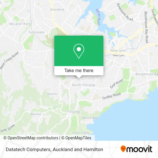 Datatech Computers map