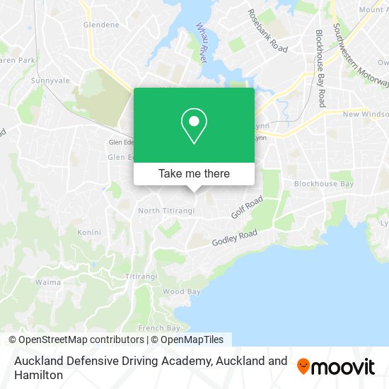 Auckland Defensive Driving Academy地图