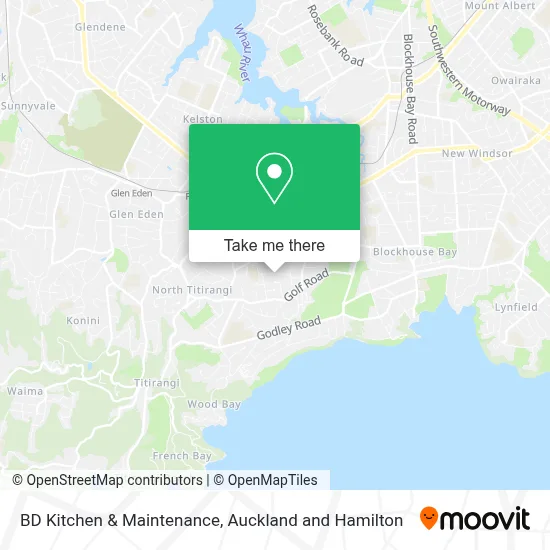 BD Kitchen & Maintenance map
