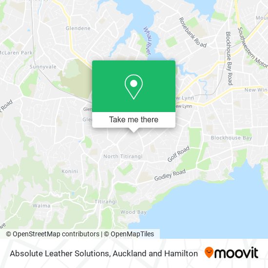 Absolute Leather Solutions map