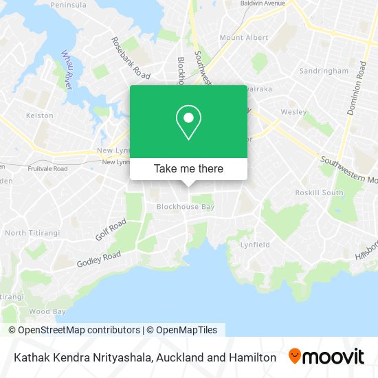 Kathak Kendra Nrityashala map
