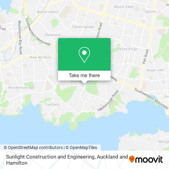 Sunlight Construction and Engineering map