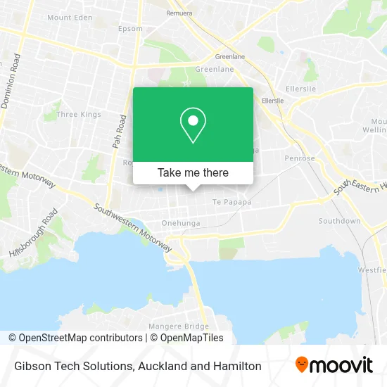 Gibson Tech Solutions map