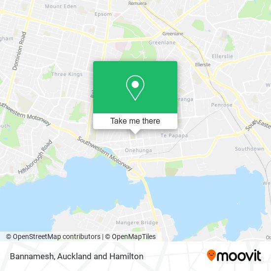 Bannamesh map