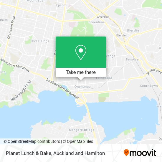 Planet Lunch & Bake map