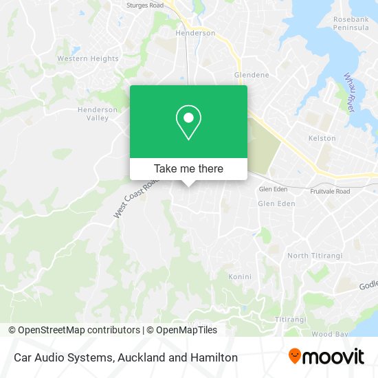 Car Audio Systems map