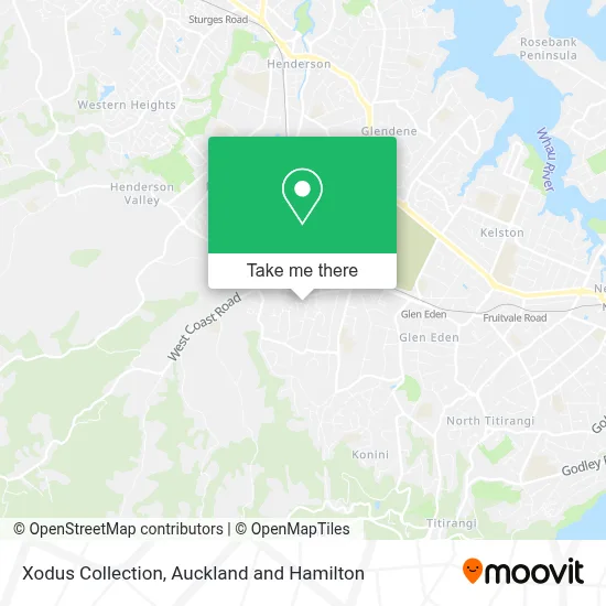 Xodus Collection map