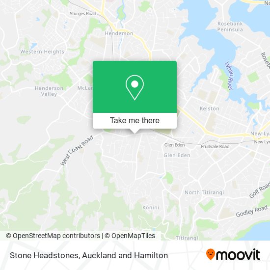 Stone Headstones map
