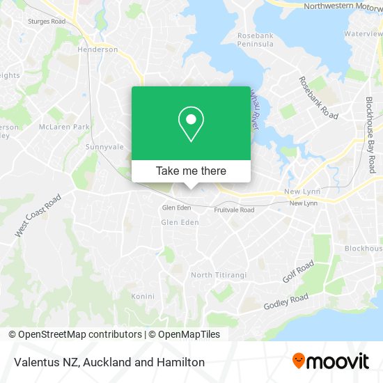 Valentus NZ map