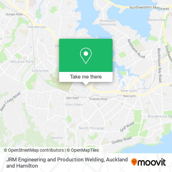 JRM Engineering and Production Welding map