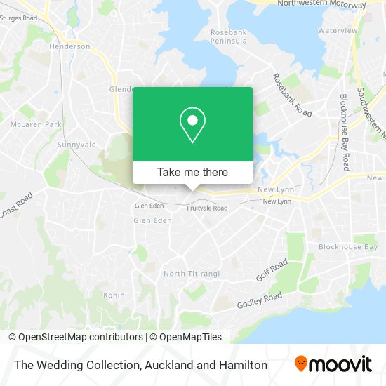 The Wedding Collection map