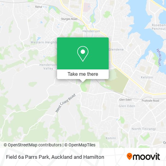 Field 6a Parrs Park map