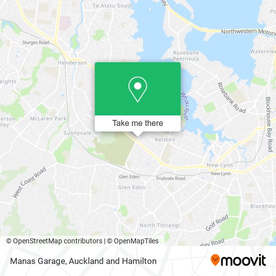 Manas Garage map