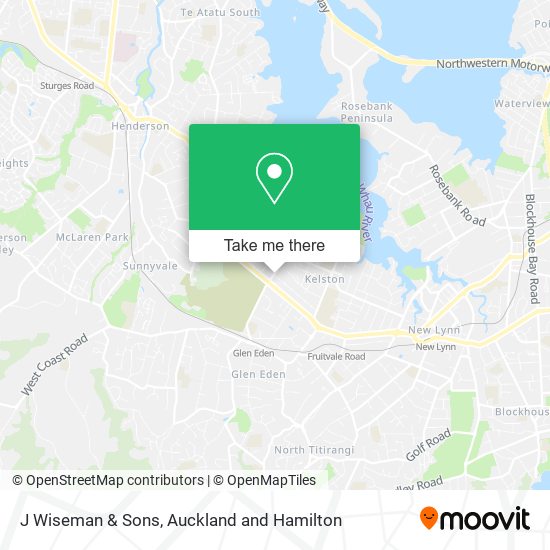 J Wiseman & Sons map
