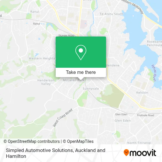 Simpled Automotive Solutions map