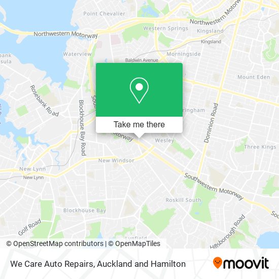 We Care Auto Repairs map