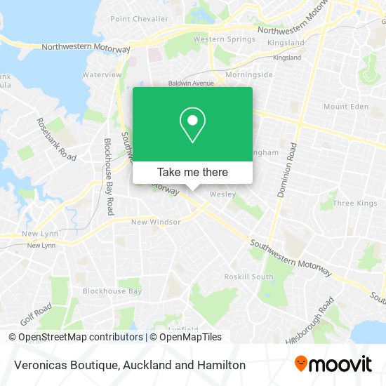Veronicas Boutique map