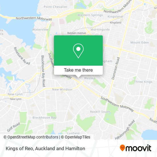 Kings of Reo map