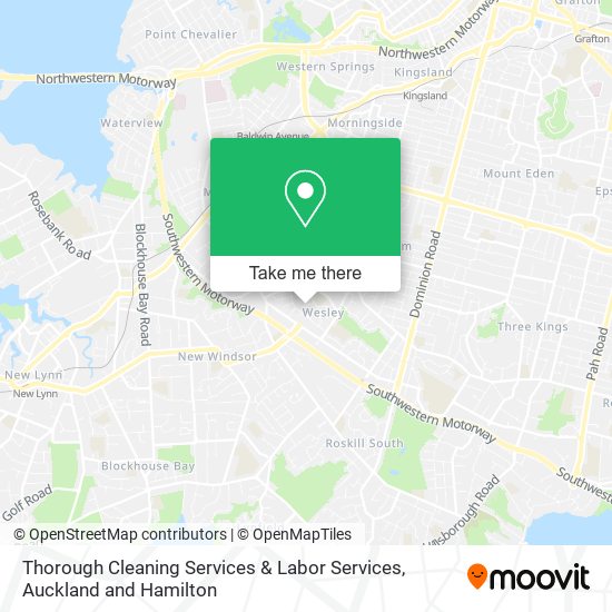 Thorough Cleaning Services & Labor Services map