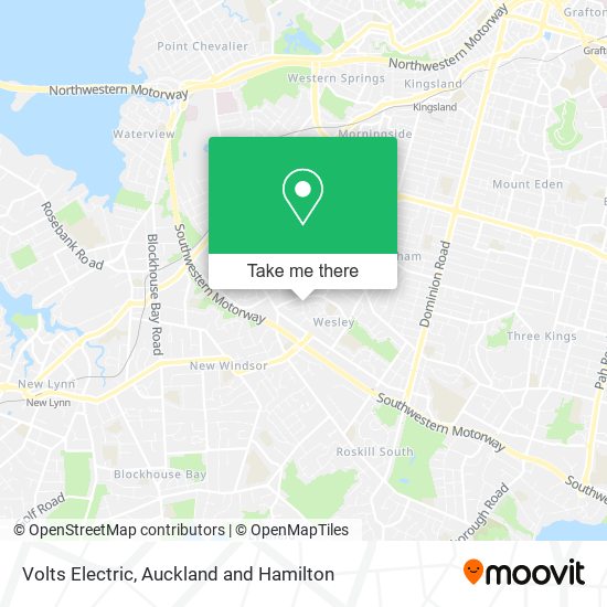 Volts Electric map