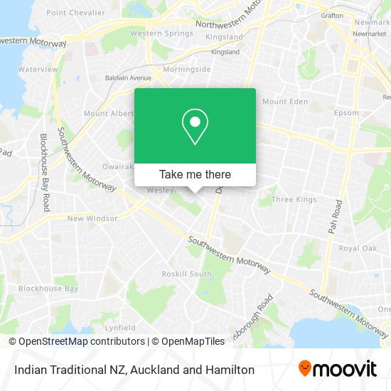 Indian Traditional NZ map