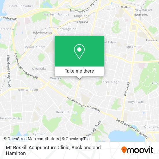 Mt Roskill Acupuncture Clinic map