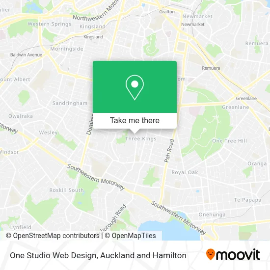 One Studio Web Design map