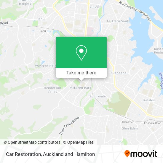 Car Restoration map