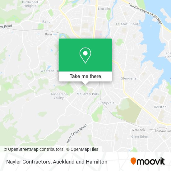 Nayler Contractors map