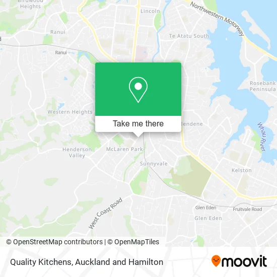 Quality Kitchens map