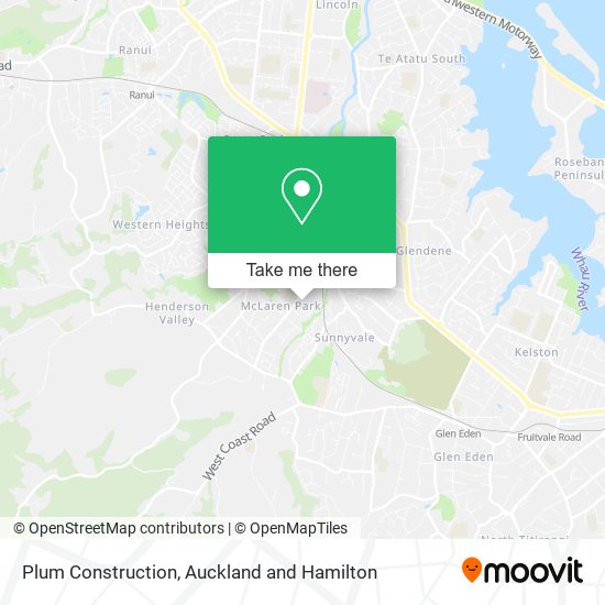 Plum Construction map