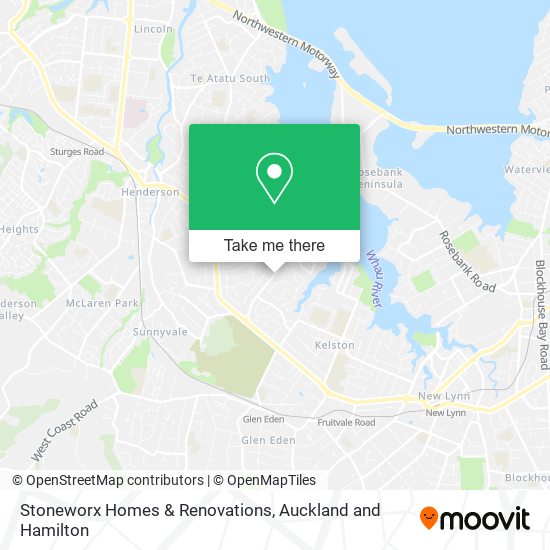 Stoneworx Homes & Renovations map