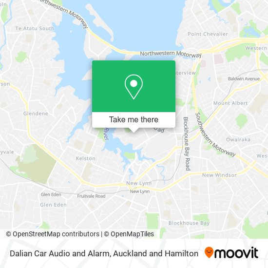 Dalian Car Audio and Alarm map